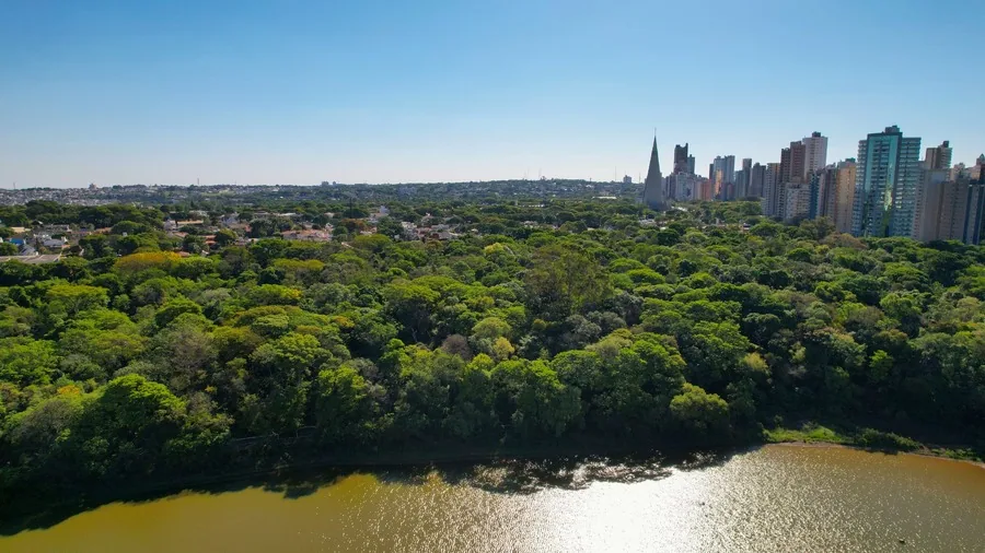 Área verde urbana em Maringá